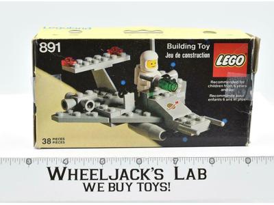 Space System 891 Space Shuttle Two-Man Scooter Legoland 1979 LEGO Set Vintage