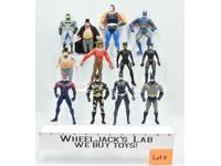 Lot #11 12 Batman DC Comics Superheroes Villains ToyBiz Kenner Action Figures