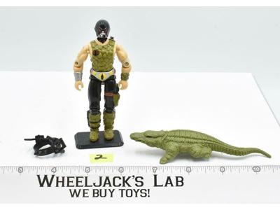 Croc Master #2 V1 GI Joe ARAH Vintage Hasbro 1987 Action Figure