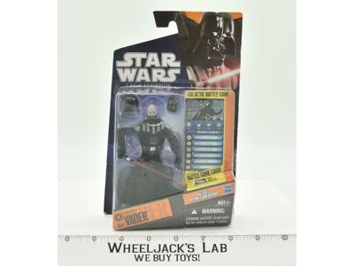 Darth Vader Galactic Battle Game Star Wars Saga 2010 MOSC NEW Action Figure