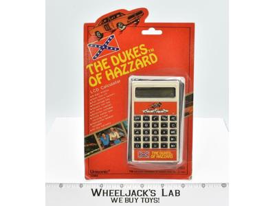 LCD Calculator Unisonic MOSC 1981 Dukes Of Hazzard Warner Bros Vintage