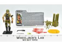 Backblast #2 V1 100% Complete 1989 GI Joe ARAH Hasbro Vintage Action Figure