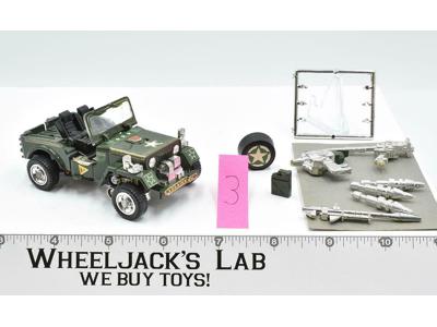 Hound #3 100% Complete 1984 Pre-Rub Vintage Hasbro G1 Transformers Jeep