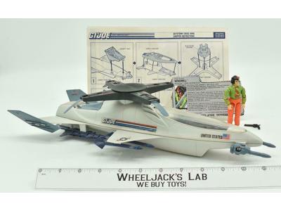 Skystorm w/ Windmill 100% Complete GI Joe 1988 Hasbro Vintage Action Figure