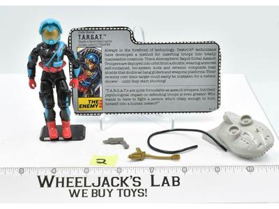 T.A.R.G.A.T. #2 V1 100% Complete 1989 GI Joe Vintage Hasbro Action Figure