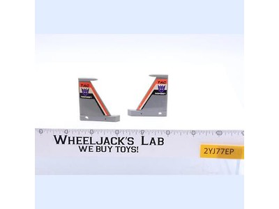 G2 Starscream MEDIUM Wing PAIR STICKERED Vintage Transformers Accessory