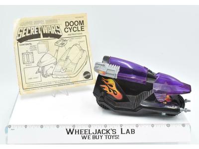 Dr. Doom Cycle Motorcycle 100% Complete 1984 Secret Wars Marvel Vintage
