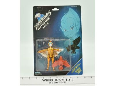 Copper Kidd With Mayday MOSC NEW Silverhawks 1986 Kenner Telepix Action Figure