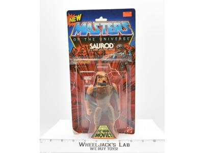 Saurod 11 Back He-Man Masters of the Universe MOTU Mattel Vintage Action Figure