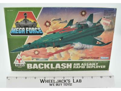 Backlash Air Assault Rapid Deployer 1989 Mega Force MISB Kenner Action Figure