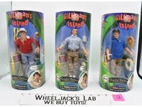Professor Skipper &amp; Gilligan #2 3x 9.5" Gilligans Island 1997 Exclusive Premiere