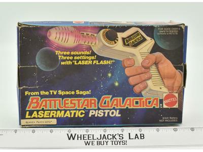 Lasermatic Pistol Battlestar Galactica 1978 Mattel Action Figure Not Working
