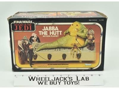 Jabba The Hutt Action Playset Star Wars ROTJ Kenner Vintage 1983 MIB