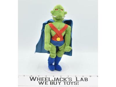 Martian Manhunter Bean Bag Plush 1999 Warner Bros. DC Comics 11in Plush Beanie