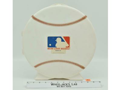 Baseball Shape Card Carrying Case #1 1980's Skilcraft Vintage Storage Case