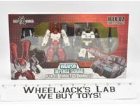 Weapon Defense Squad IF EX-02 Transformer Iron Factory SEALED MISB NEW Figure