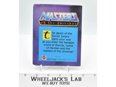 Figure Reference Poster 21x16 MOTU Masters of the Universe 1985 Mattel Vintage