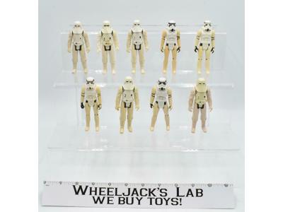 Lot of 9 Imperial Stormtrooper Star Wars 1977 Vintage Kenner Action Figure