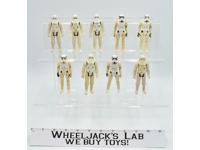 Lot of 9 Imperial Stormtrooper Star Wars 1977 Vintage Kenner Action Figure