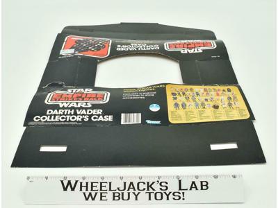 Darth Vader Collector's Case Star Wars 1982 Kenner Packaging ONLY