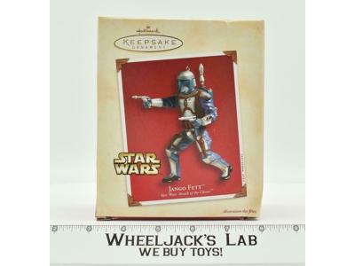 Jango Fett Hallmark Keepsake Christmas Ornament 2002 NEW MIB