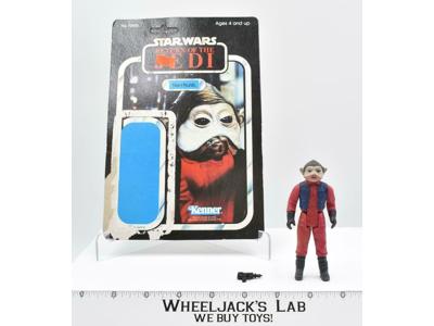 Nien Nunb 100% Complete 65 Back ROTJ 1984 Star Wars Vintage Kenner