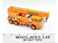 Grapple 1985 G1 Transformers Vintage Hasbro MISSING ONE PEG