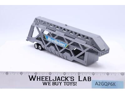 Gray Big Rig Hauler Micro Machines 1989 Galoob Vehicle