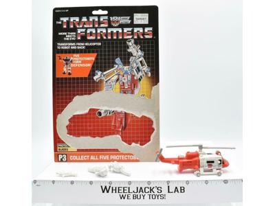Blades Defensor W/CARDBACK COMPLETE Vintage 1986 G1 Transformers Action Figure