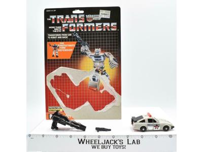 Streetwise W/CARDBACK COMPLETE Vintage Hasbro 1986 G1 Transformers Action Figure
