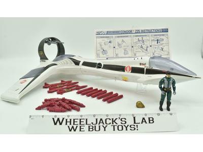 Cobra Condor Z25 W/ Aero-Viper 100% Complete 1989 GI Joe Hasbro Vintage Vehicle
