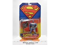 Steel John Henry Irons Superman Man of Steel 1995 Kenner NEW MOSC Action Figure