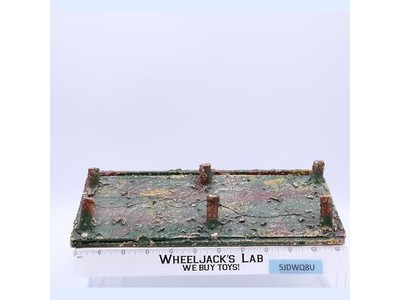 Barbed Wire Trench Fence Elastolin Toy Soldier WWI Germany Diorama 11.75" X 6"