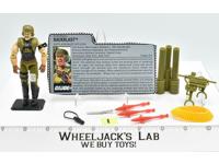 Backblast #1 V1 100% Complete 1989 GI Joe ARAH Hasbro Vintage Action Figure