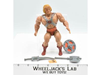 He-Man #3 Complete Soft Head He-Man Masters of the Universe MOTU 1982 Mattel