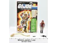 Crazylegs V1 100% Complete W CARD 1987 GI Joe Hasbro Vintage Action Figure