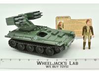 Wolverine &amp; Driver 100% Complete Vehicle 1983 GI Joe Cobra Hasbro Vintage