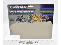 Sports Car Patrol Micromaster Cardback 1988 Vintage Hasbro G1 Transformers