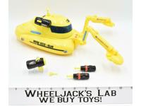 Captain Planet Eco-Sub Yellow Action Figure Vehicle 1991 Tiger Toys