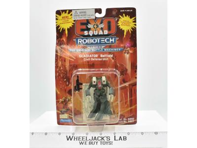 Gladiator Battloid Civil Defense Exo Squad Robotech MOSC 1994 Playmates NEW MOSC