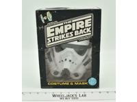 Storm Trooper Costume &amp; Mask ONLY Wars Empire Strikes Back 1977 Ben Cooper