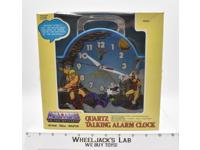 Masters Of The Universe He-Man Quartz Talking Alarm Clock 1983 Mattel Vintage