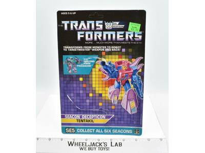 Tentakil Cardback 1987 Vintage Hasbro G1 Transformers Action Figure
