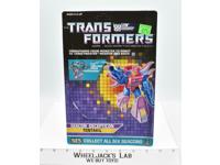 Tentakil Cardback 1987 Vintage Hasbro G1 Transformers Action Figure