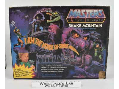 Snake Mountain MISB NEW 1983 He-Man Masters of the Universe MOTU Mattel Playset