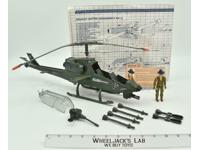 Dragonfly Assault Copter &amp; Wild Bill 100% Complete 1983 G.I. Joe Vehicle Vintage
