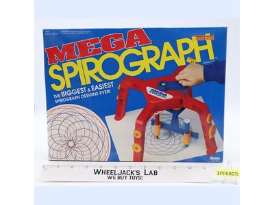 #14300 MEGA Spirograph Designs Kenner Tonka 1991 NEW MISB SEALED