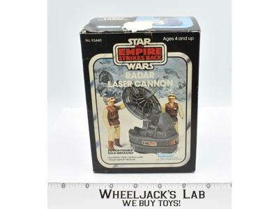 Radar Laser Cannon MINT Boxed Star Wars ROTJ Kenner Vintage 1983 Action Figure