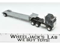 Kenworth Semi WORKS &amp; Flatbed Trailer Schaper Stomper Rough Riders 1986 Vintage