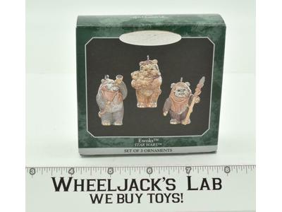 Ewoks Star Wars Hallmark Keepsake Christmas Ornament 1998 NEW MIB